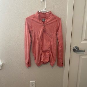 Athleta seamless quarter zip